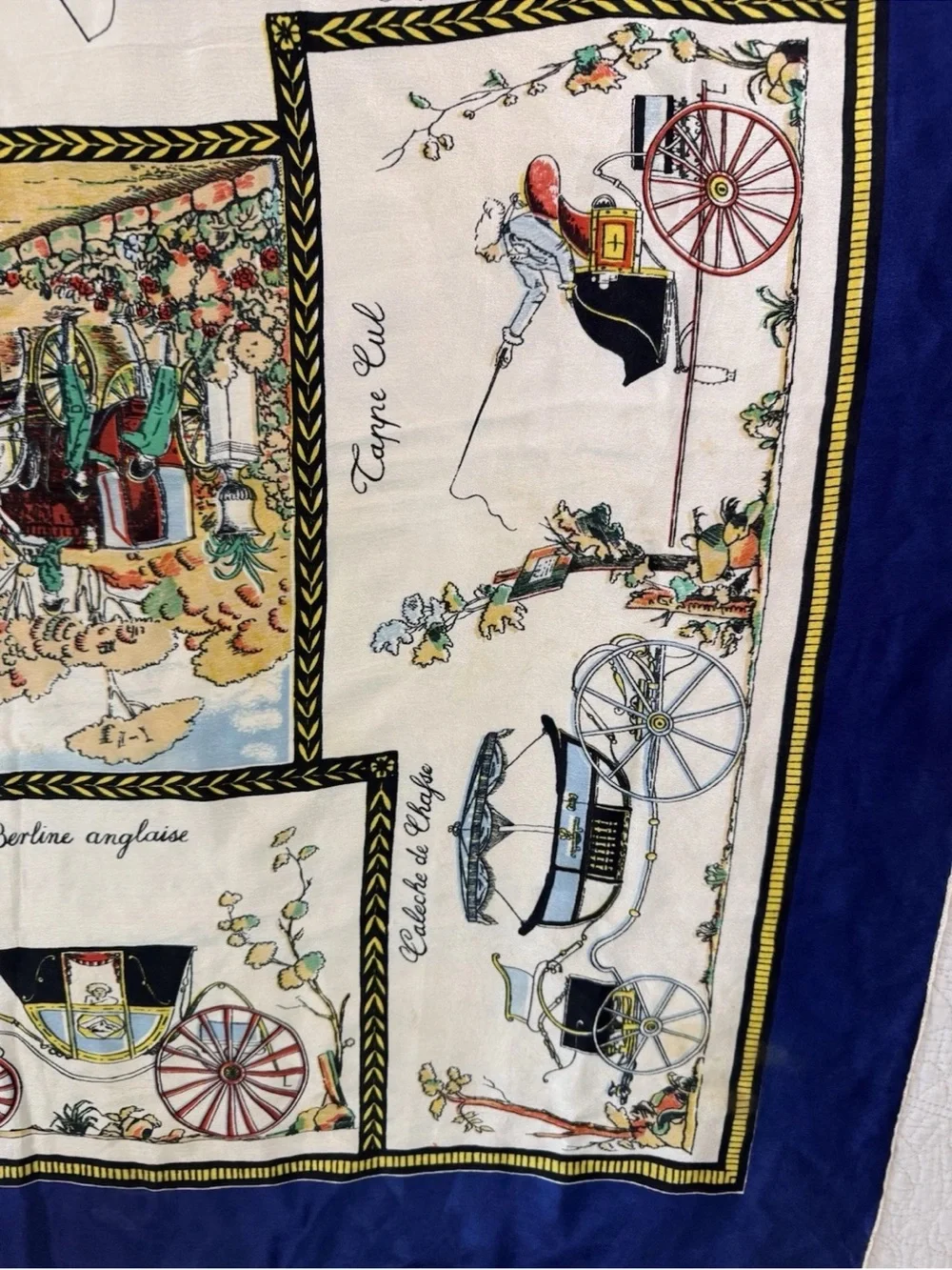Vintage silk scarf